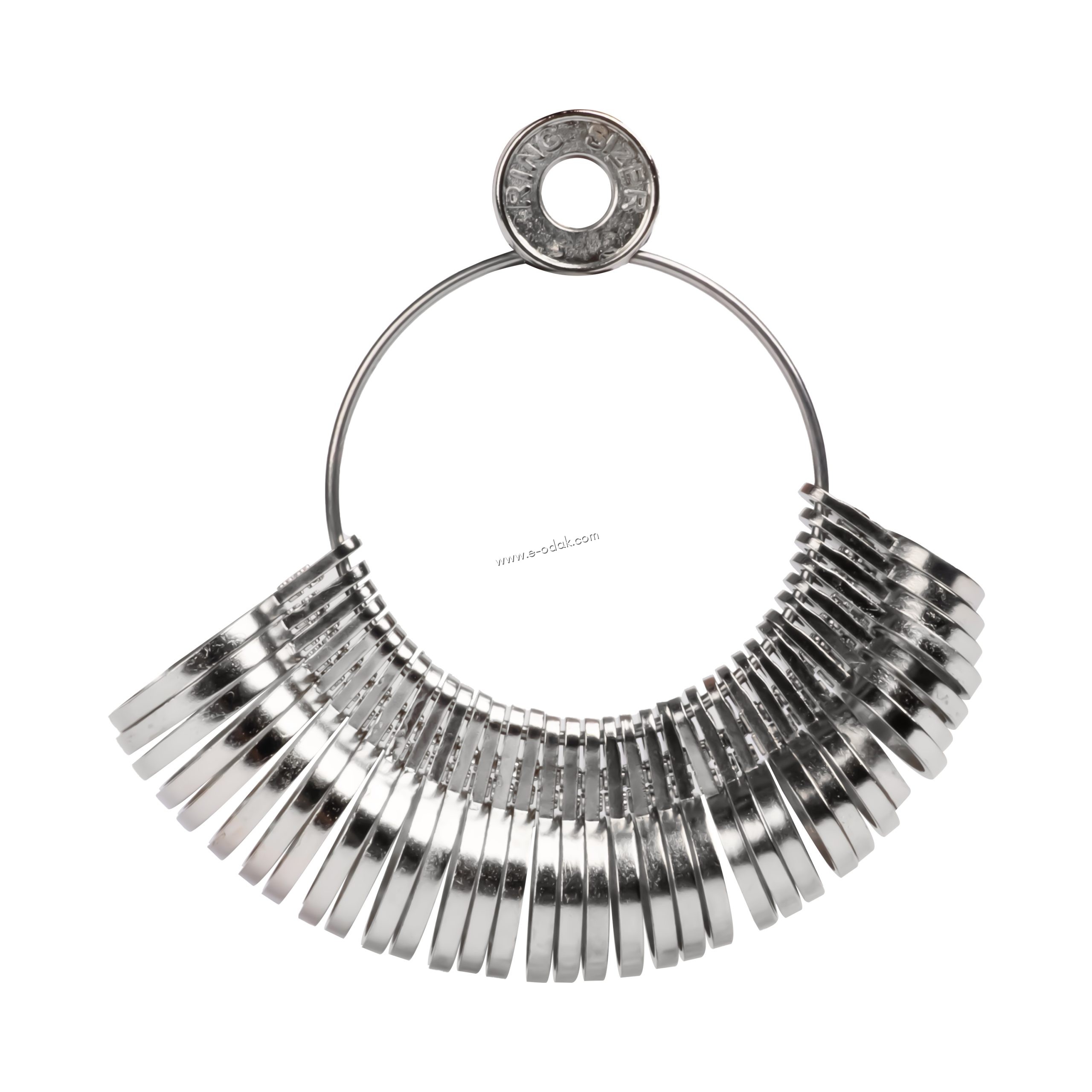 OE-11620-628 HALKA YÜZÜK ÖLÇÜSÜ, METAL HALKA YÜZÜK ÖLÇÜSÜ, METAL - Görsel 1