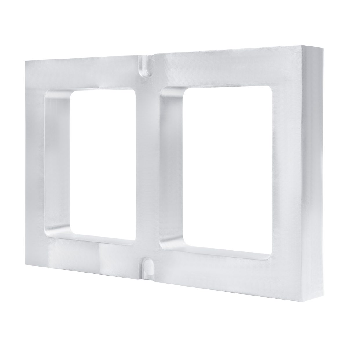 KAUÇUK KALIBI, 100X120X25 MM İKİLİ - Görsel 2