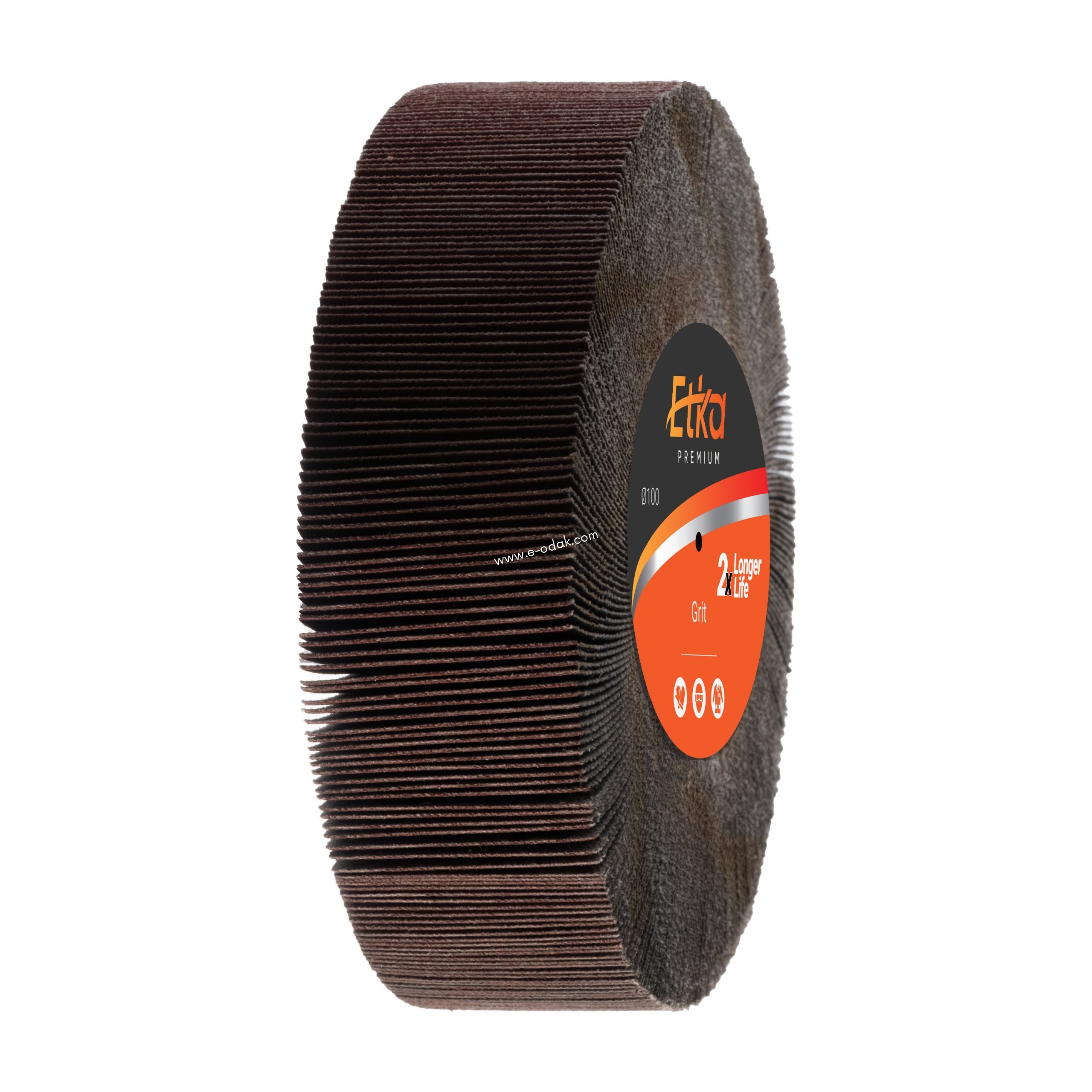 yelpaze-zimpara-30-1 YELPAZE, KAHVE 30*150MM - Görsel 1