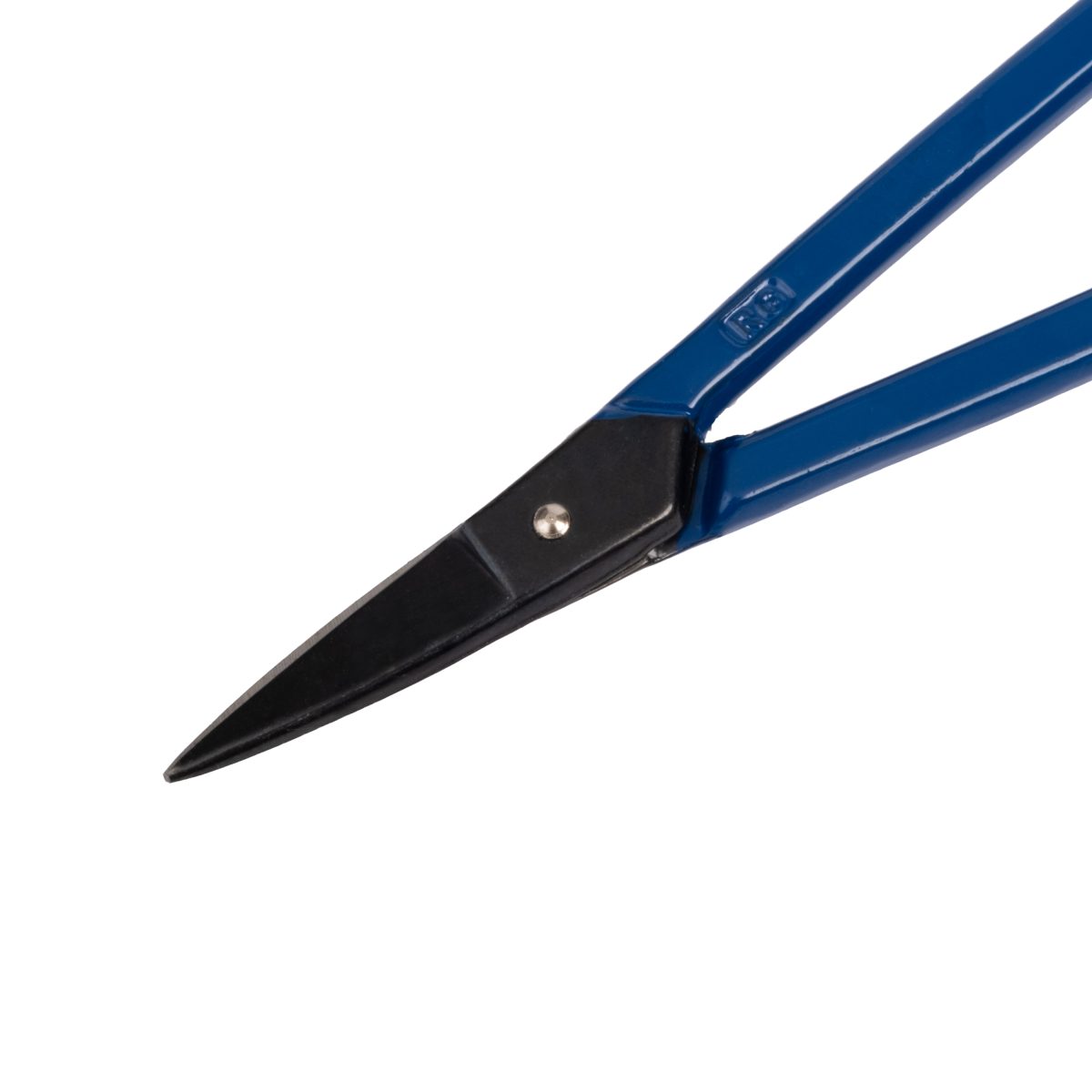 MAKAS, MAVİ DÜZ İTALYAN SHEARS MOD.182L - Görsel 2