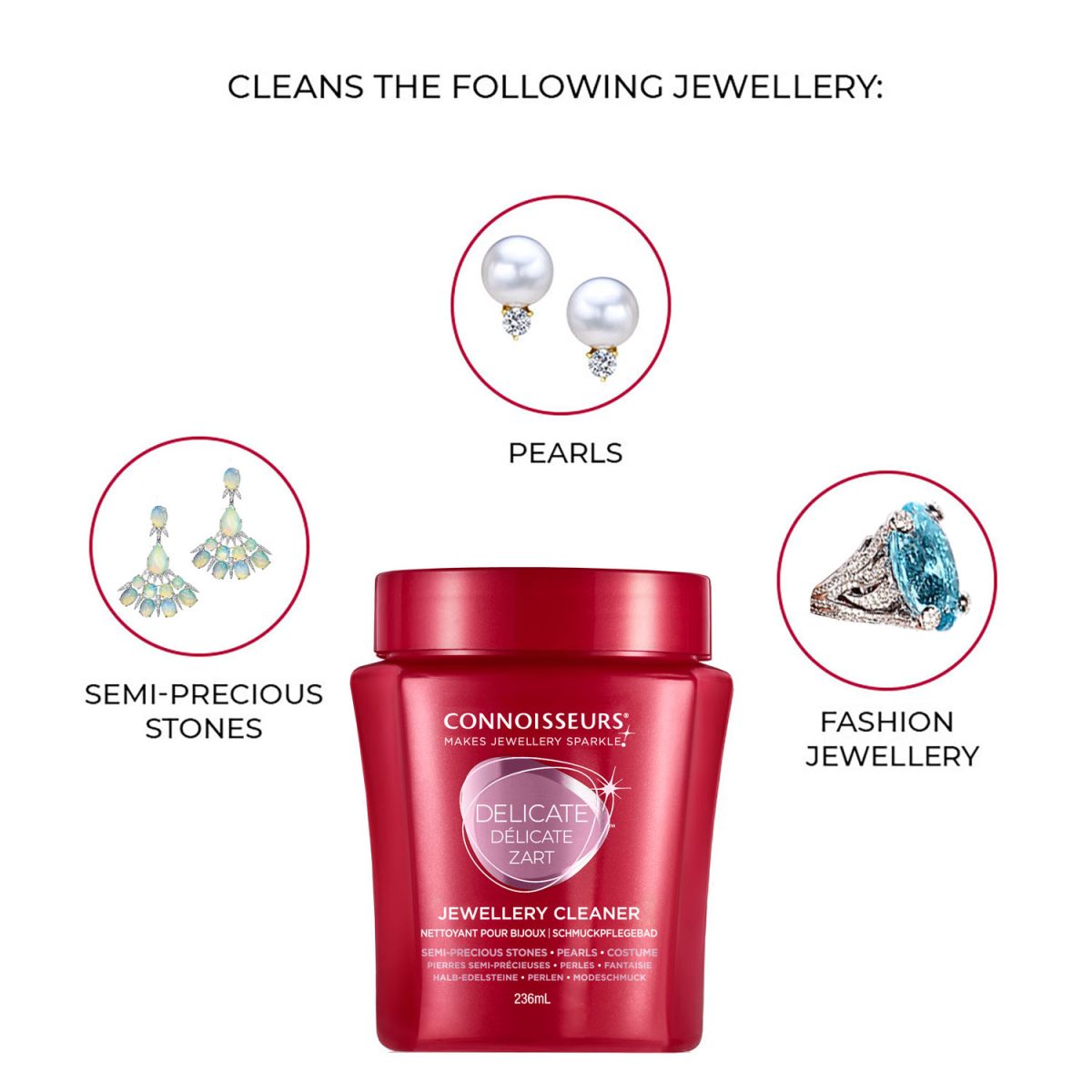 CONNOISSEURS, DELICATE SIVI DEĞERLİ TAŞ TEMİZLEME - Görsel 5